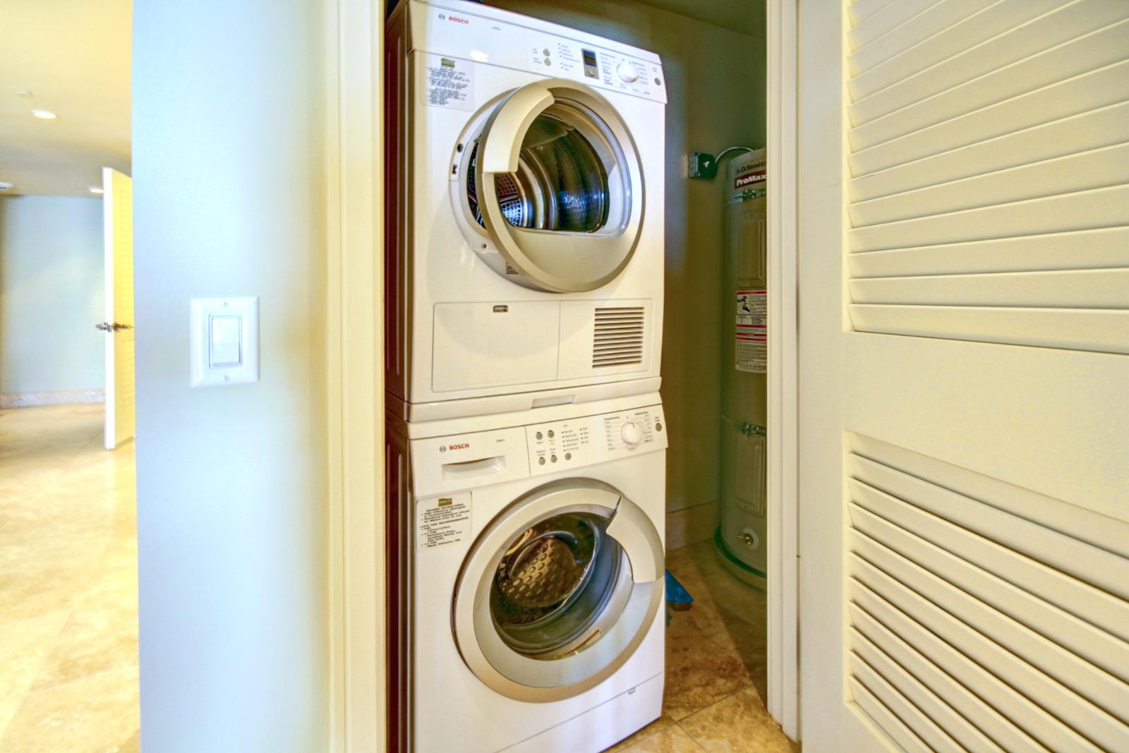 Bosch Washer and Dryer 