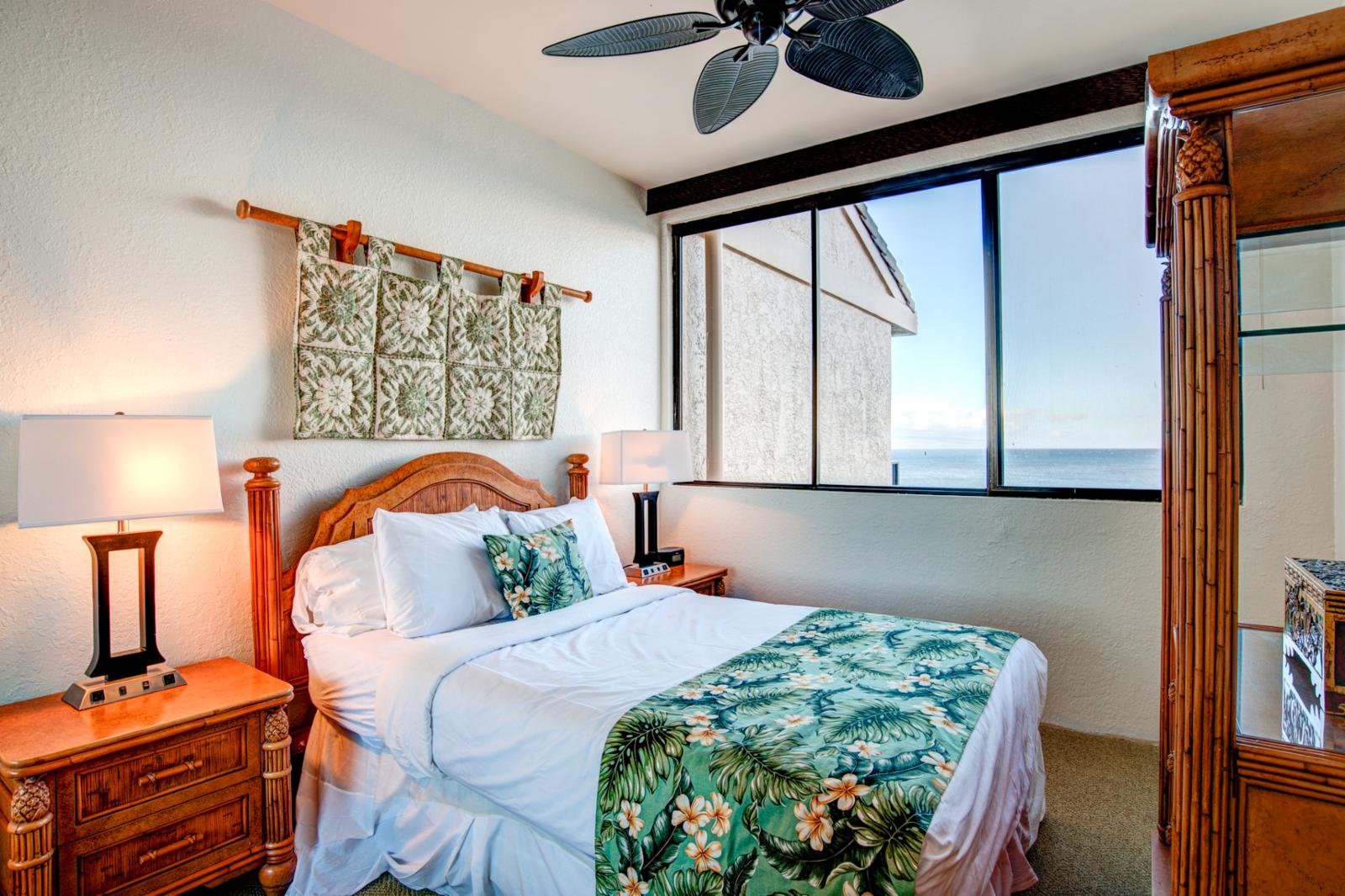 LARGE ocean views and beach chic decor accents