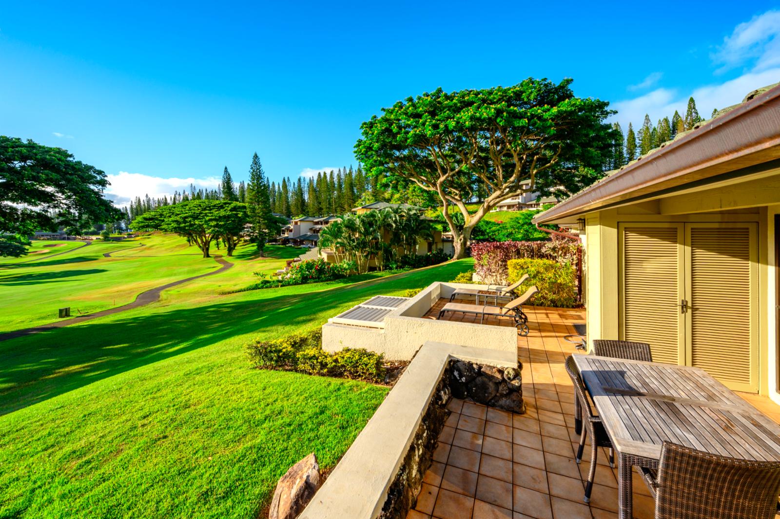 Outstanding Views from Lanai