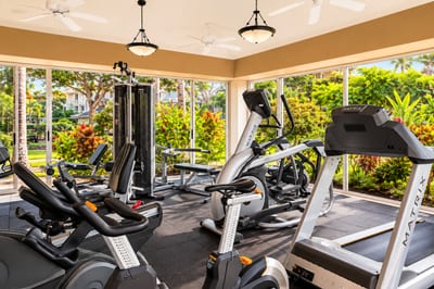 Keep up with your routine at the fully equipped, air-conditioned resort fitness center.