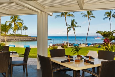 Shaded seating areas perfect for unwinding during the day