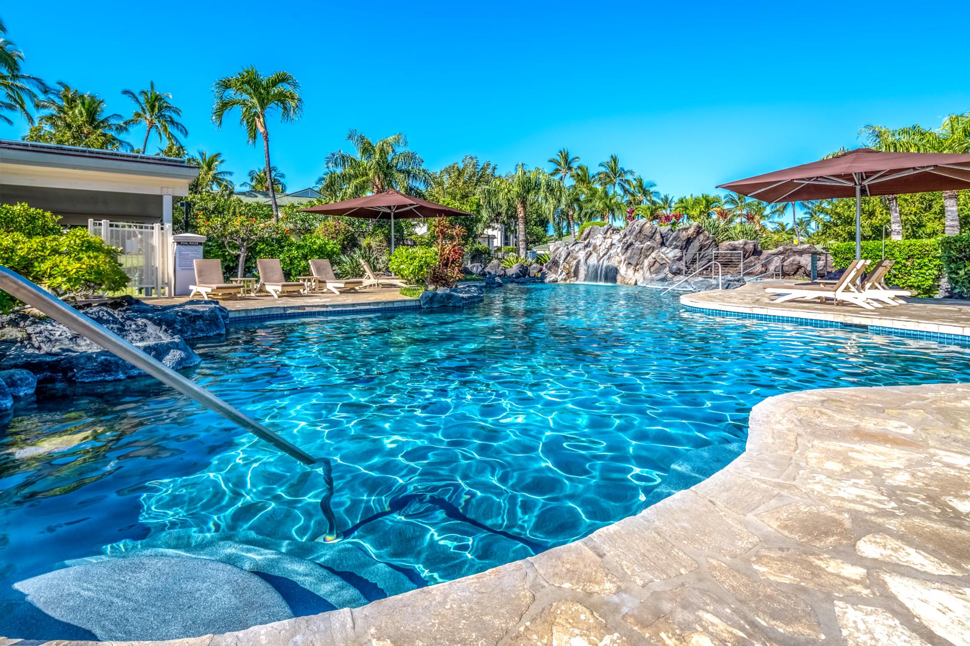Cool off in a refreshing resort style pool