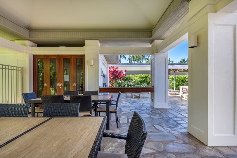 Open air lounge spaces made for relaxing together