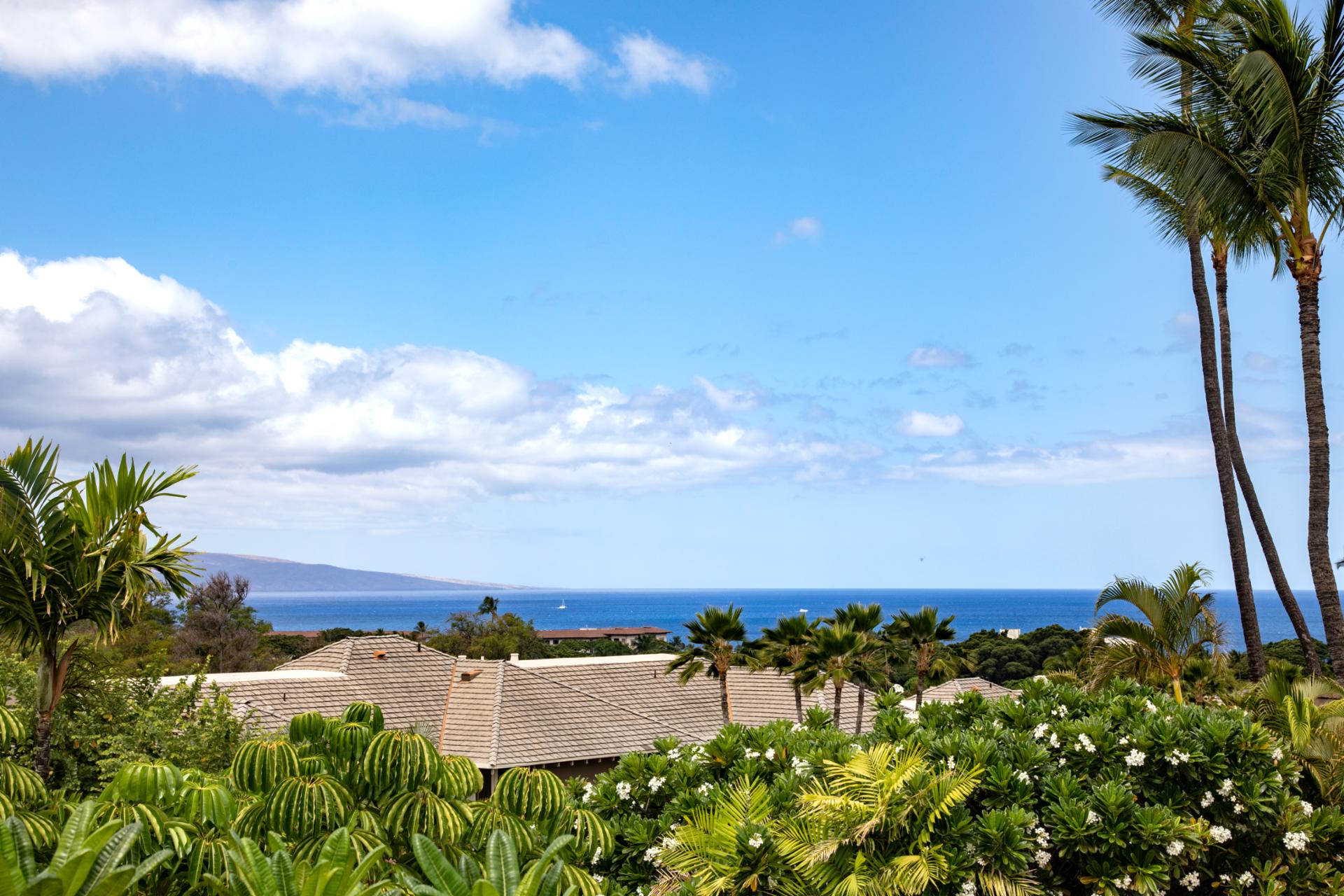 Escape to Grand Champions Wailea: luxury villa with panoramic ocean views, tropical gardens, pools, golf & beaches nearby