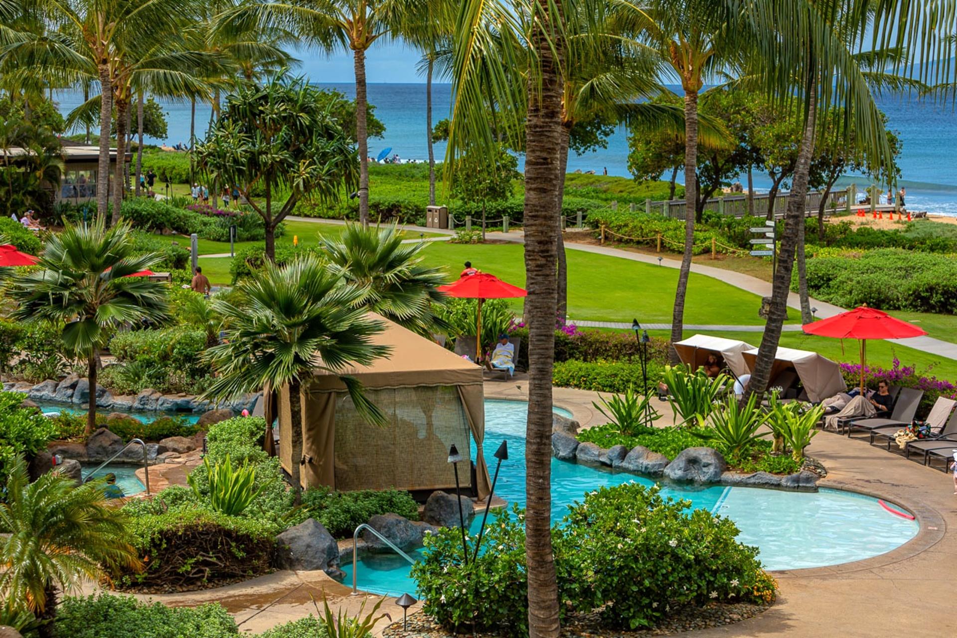 Take a dip in the heated pools, perfect for early mornings or cooler evenings. Swim anytime in comfort and style.