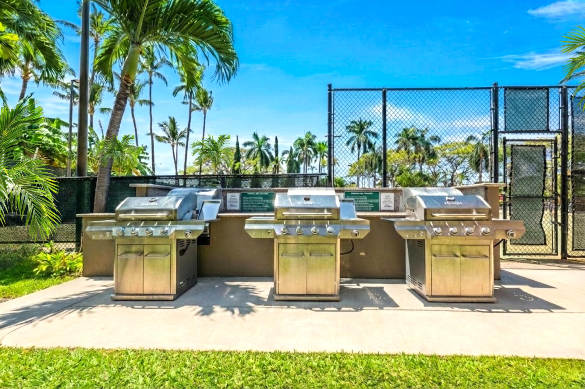 Bring your family for a backyard BBQ, game of tennis, and some aloha resort fun.