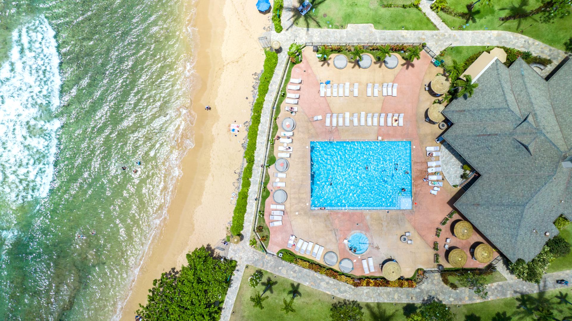 Kaanapali Shores boasts direct beach access and oceanfront pools, combining resort luxury with breathtaking Maui coastline views
