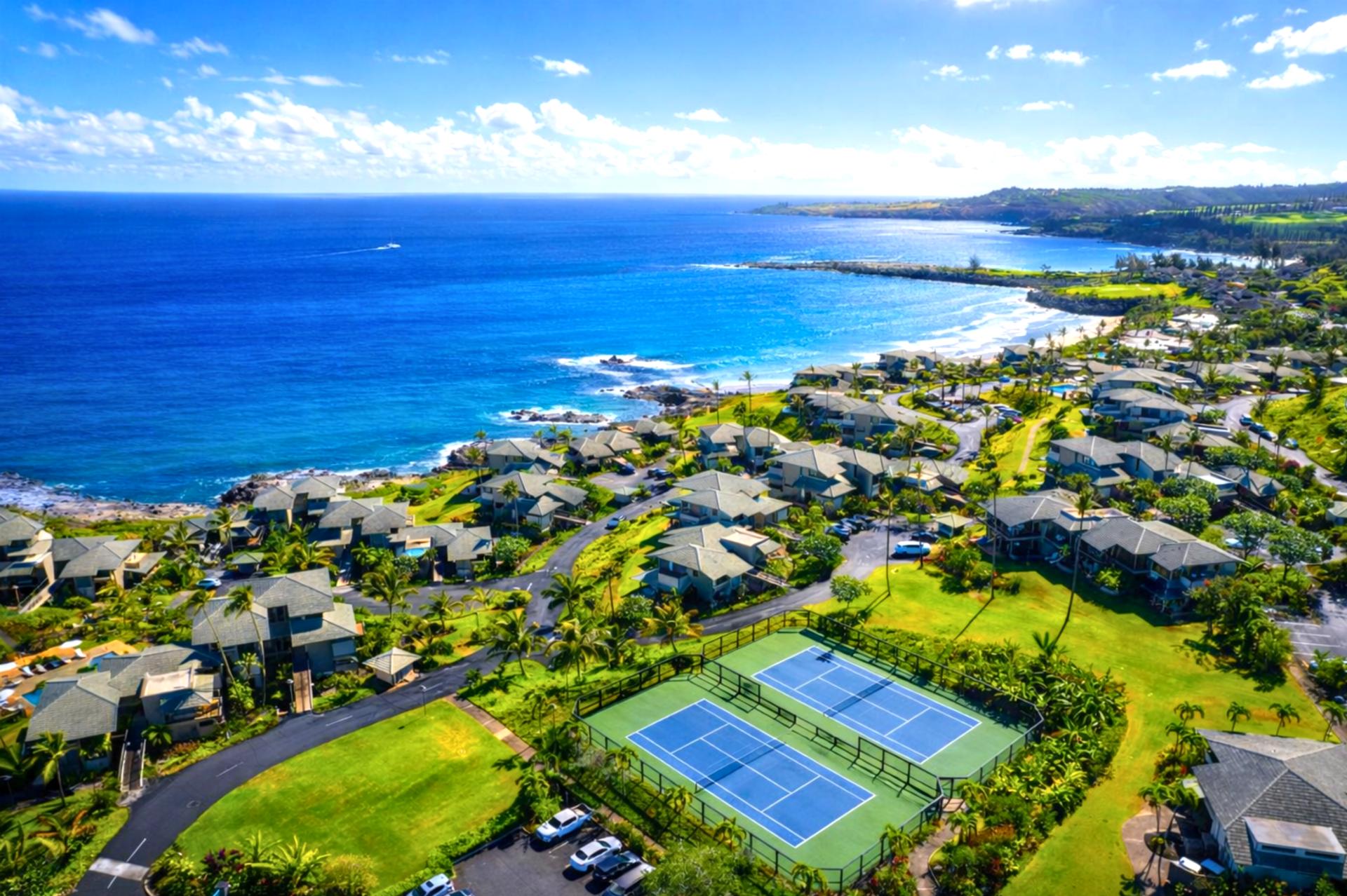 Experience paradise at Kapalua Bay Villas, where spacious accommodations blend island charm with modern comfort. Every villa offers breathtaking views and premium amenities for your perfect getaway.