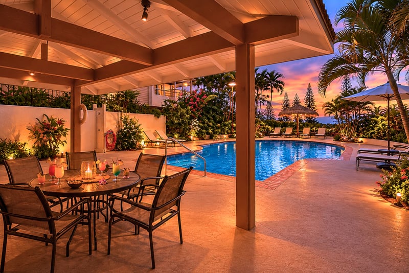 Lounge by the pool with a cocktail in hand and enjoy the warm Hawaiian sun. At Kapalua Golf Villas, relaxation comes naturally.