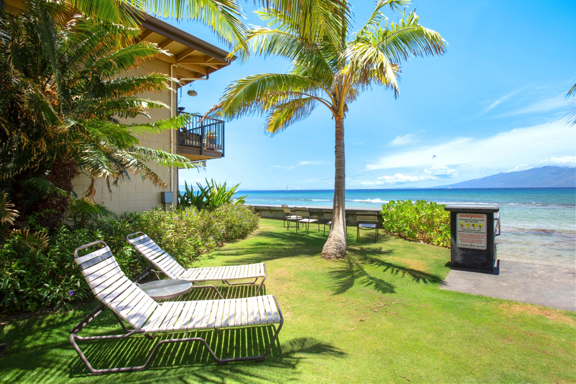 From your lanai at Maui Sands, watch the waves roll in and feel the peaceful rhythm of island life. Every view is a postcard-worthy moment.