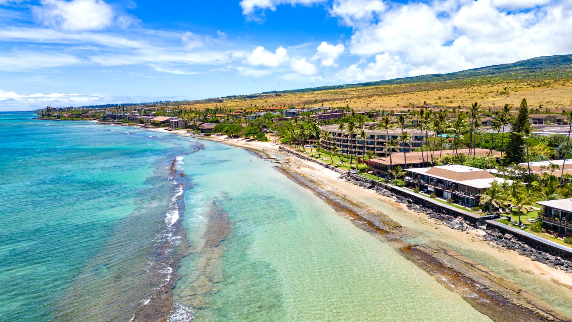 Enjoy early morning sunrises from Maui Sands’ beachfront areas. The calm waters and vibrant colors set a peaceful tone for the day.