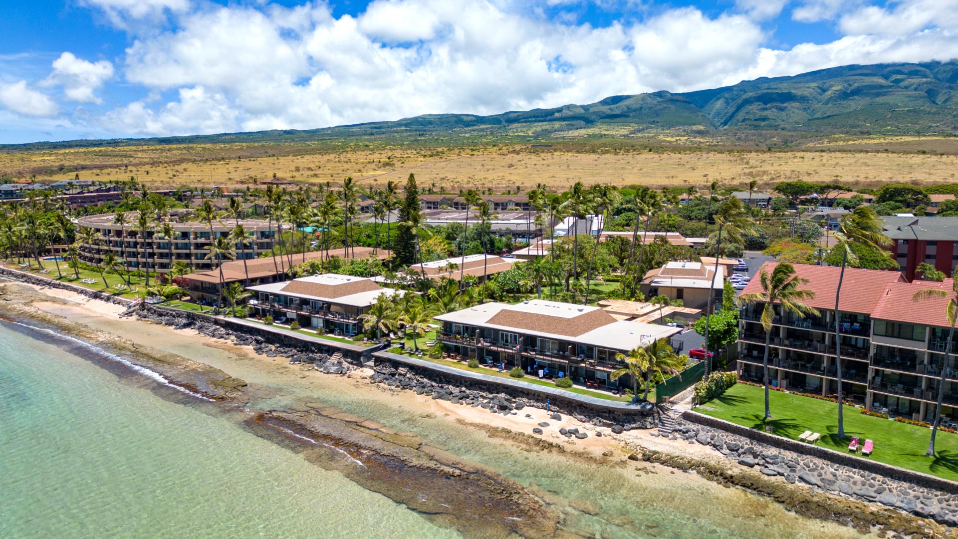 The sound of waves crashing nearby makes Maui Sands a soothing retreat. It’s the perfect place to disconnect and recharge.