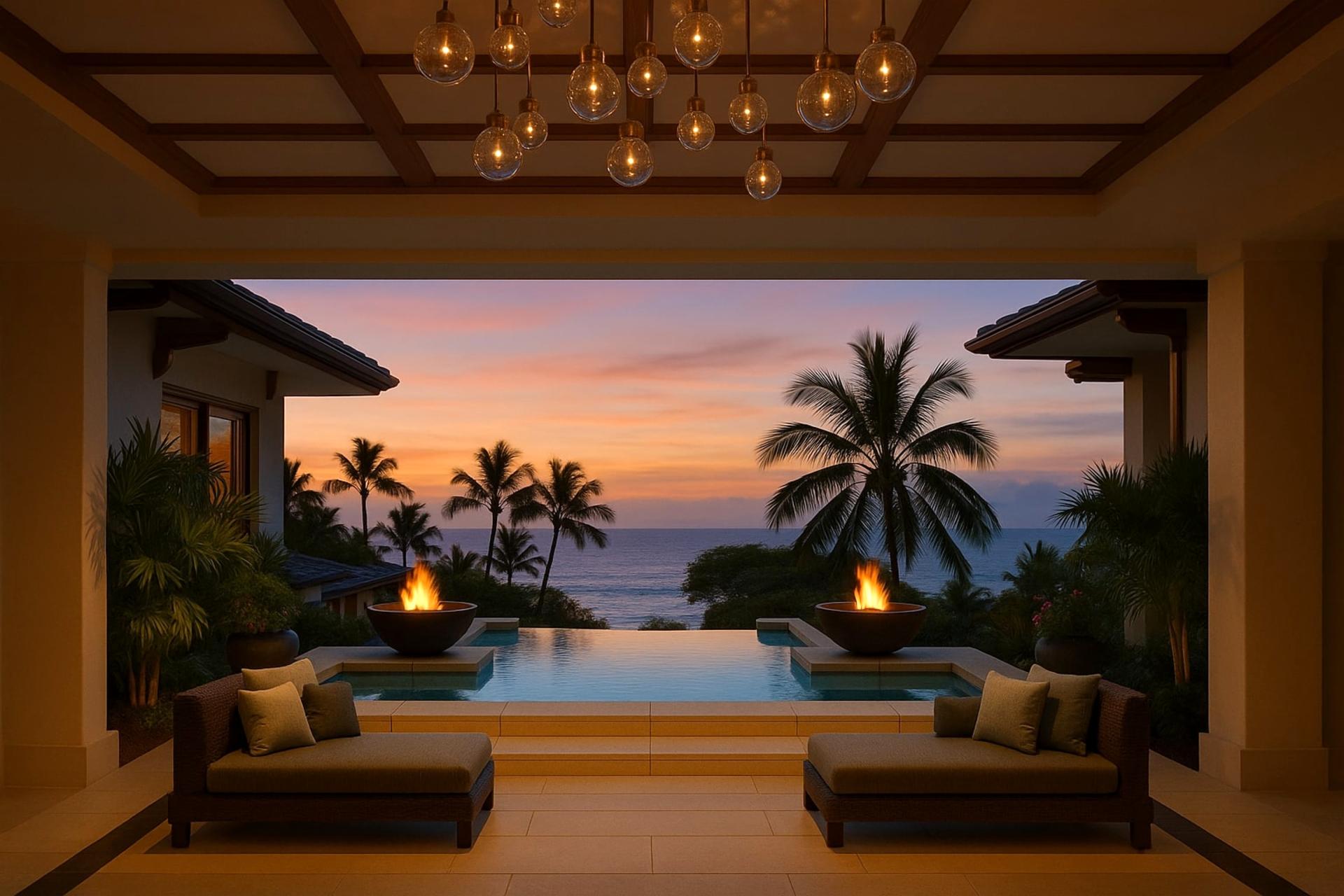 Paradise found at the Resort at Kapalua Bay (formerly the Montage) — where Maui sunsets meet oceanfront luxury.