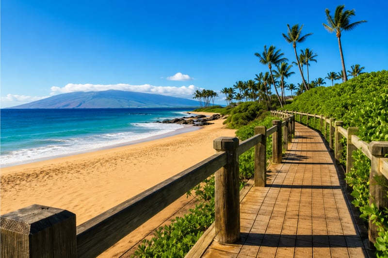 The Wailea Beachside Walk is at your doorstep and the perfect place for some hiking to catch the views.