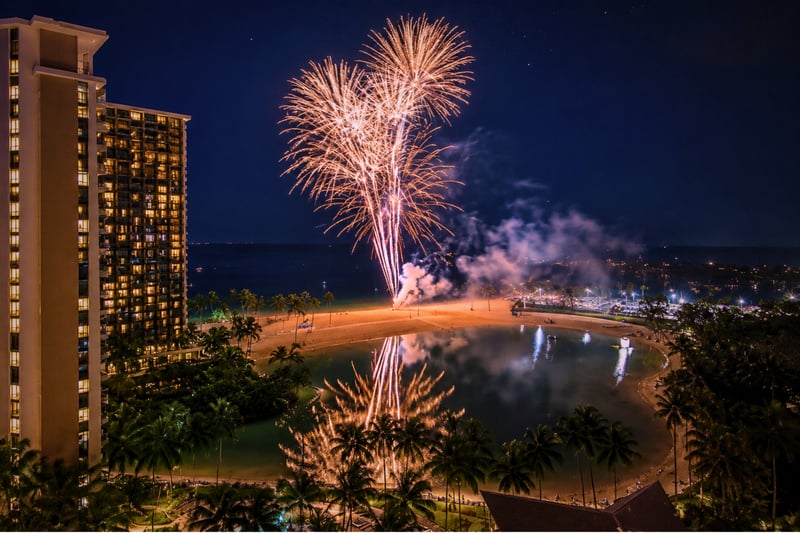 Fireworks shows every Friday