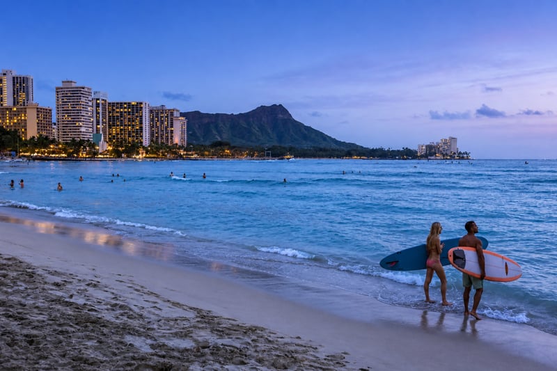 Great surfing from the nearby beach and all over Oahu