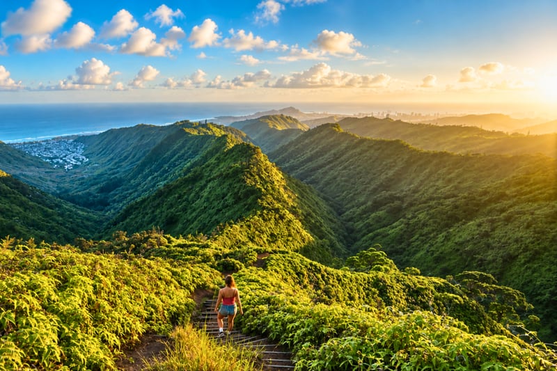 Tons of gorgeous hiking trails on Oahu