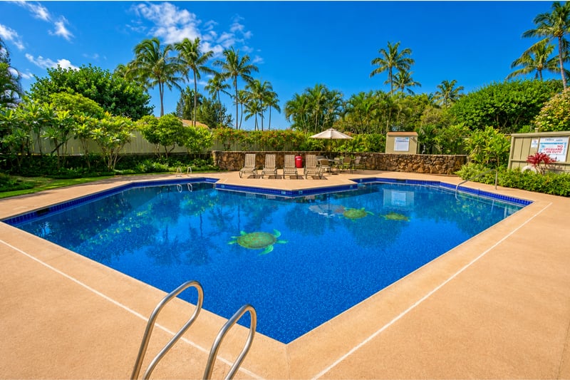 Luxury vacation getaway: relax poolside with ocean breeze, tennis, golf, lush gardens & tropical serenity