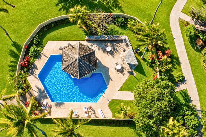 BBQ by the pool or relax and enjoy the sunshine and sound of the ocean waves.