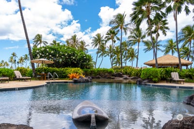 Whether you’re cooling off or basking in the sun, the pool area is a serene oasis of calm and luxury. Every swim feels like a mini-vacation.