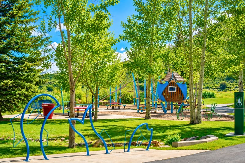 Two blocks away is a neighborhood playground for family fun!