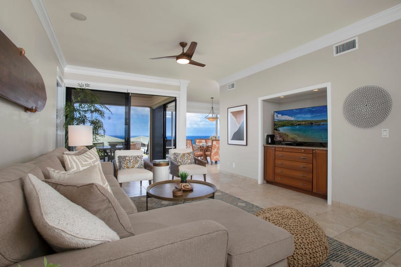 Sink into seaside serenity, where breezy elegance meets ocean views and every seat is the best in the house KBV-31G4