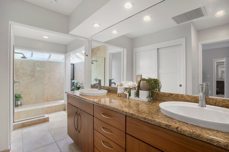 Bubble baths and bright mornings await! Indulge in a bathroom that feels more like your private resort retreat