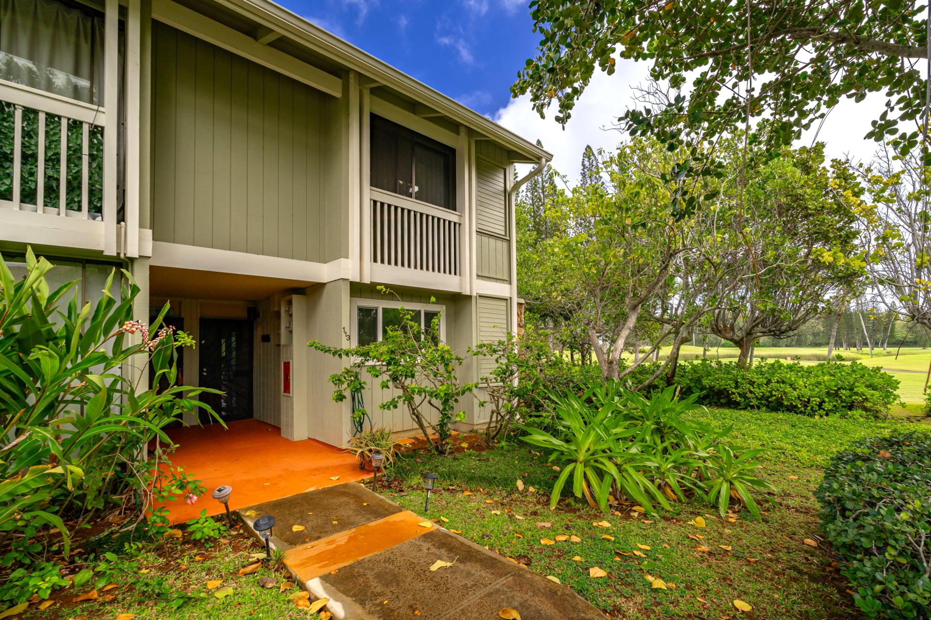 Step into your own storybook setting—this peaceful island retreat is straight out of a dreamy Hawaiian postcard    