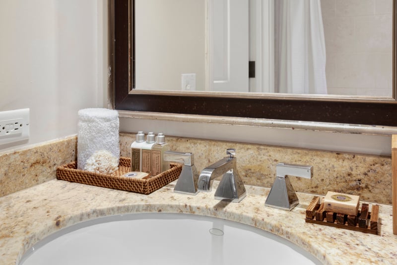 Clean, classic, and fully stocked for your comfort