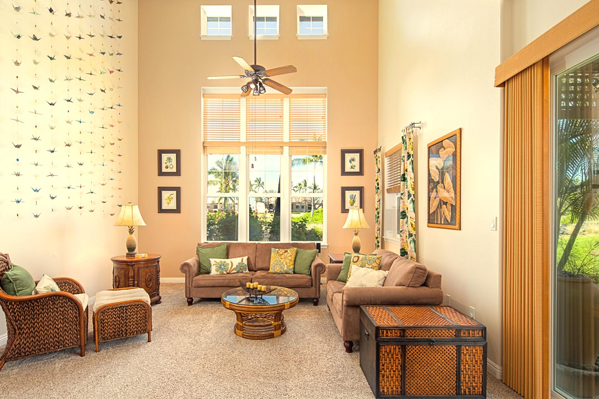 A living room that speaks fluent style and sophistication.