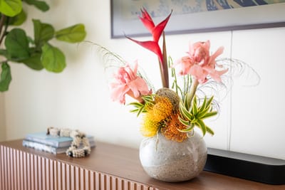 Elegant décor and thoughtful details enhance the warm, welcoming atmosphere of the home FVW-L21