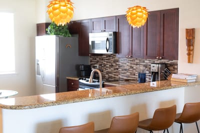 Open to the dining and living areas, the kitchen keeps everyone connected throughout the day FVW-L21