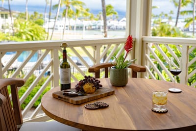Enjoy open-air dining and gentle tropical breezes from the comfort of your private outdoor space FVW-L21