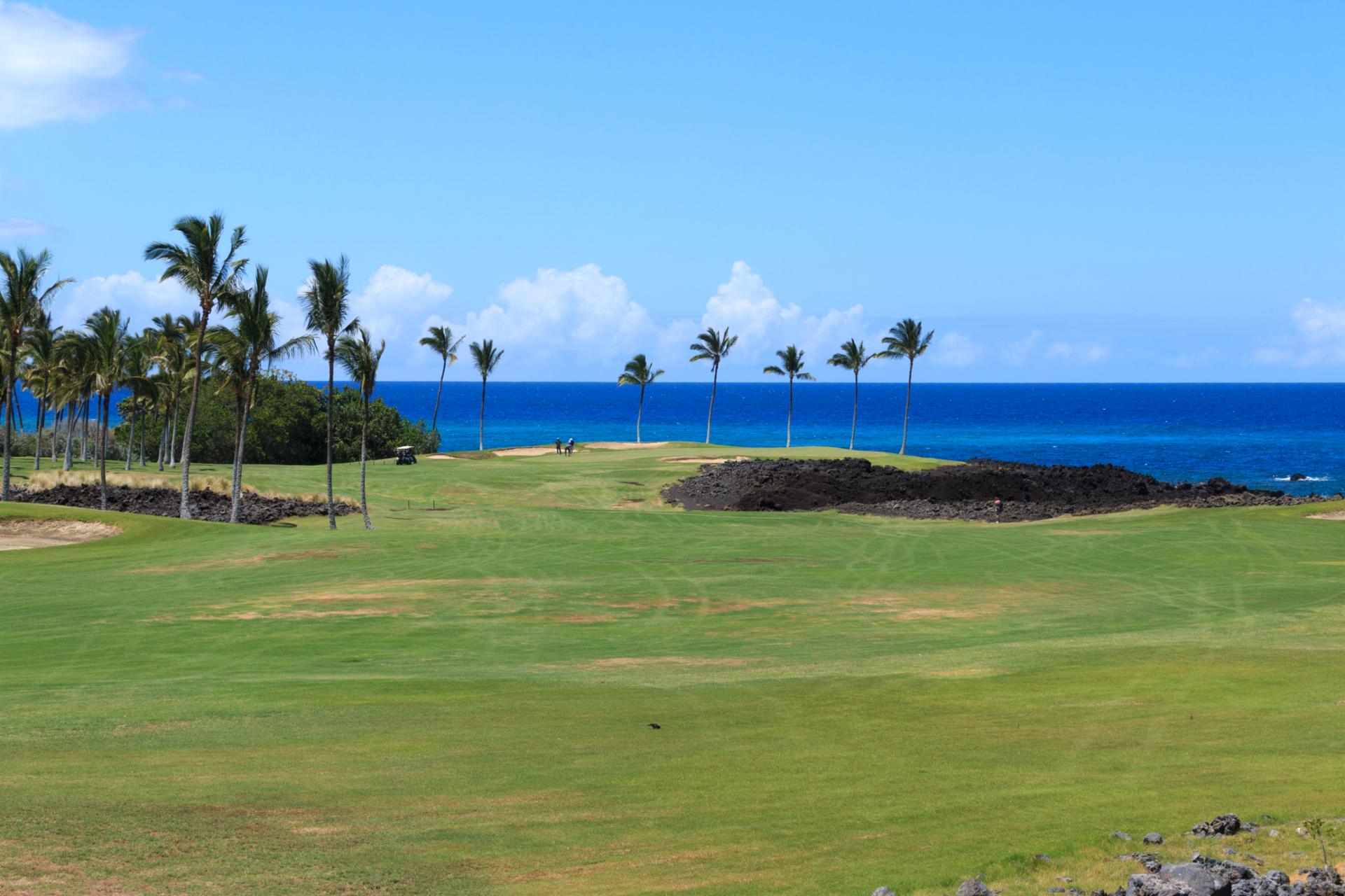 Wake up to breathtaking ocean views and lush fairways just steps from your door