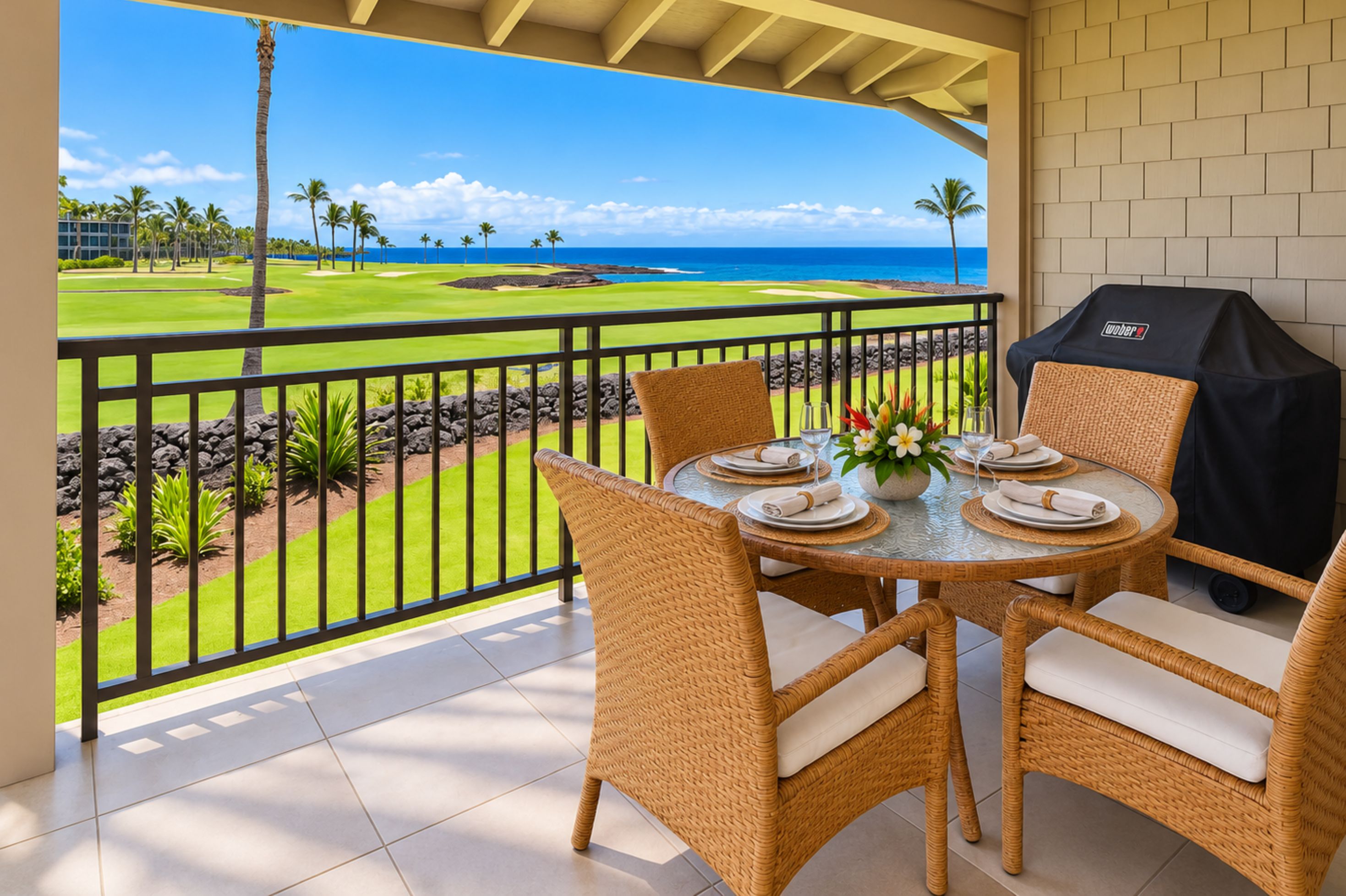 Hali'i Kai 12A (HLI-12A) - Big Island vacation rental near the Ironman World Championship bike course