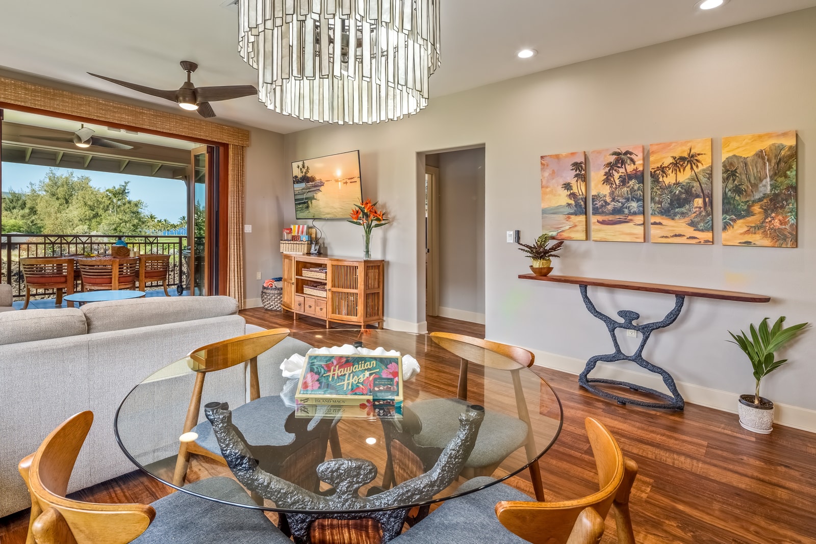 Share meals together in a bright and inviting dining area