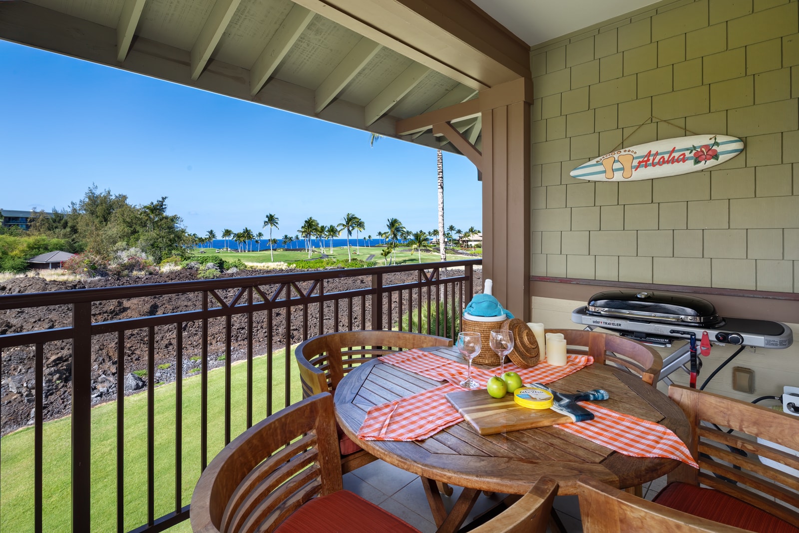 Outdoor seating perfect for breezy mornings and sunset moments