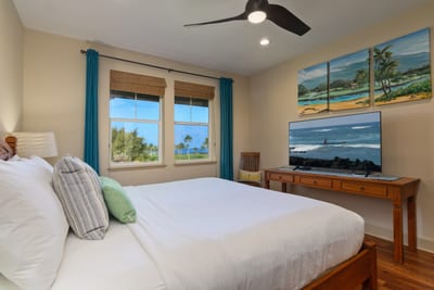 Rest peacefully in a serene primary bedroom retreat