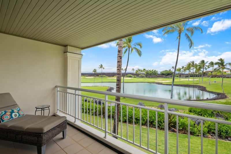 Step right out from the primary suite to enjoy tranquil water views.