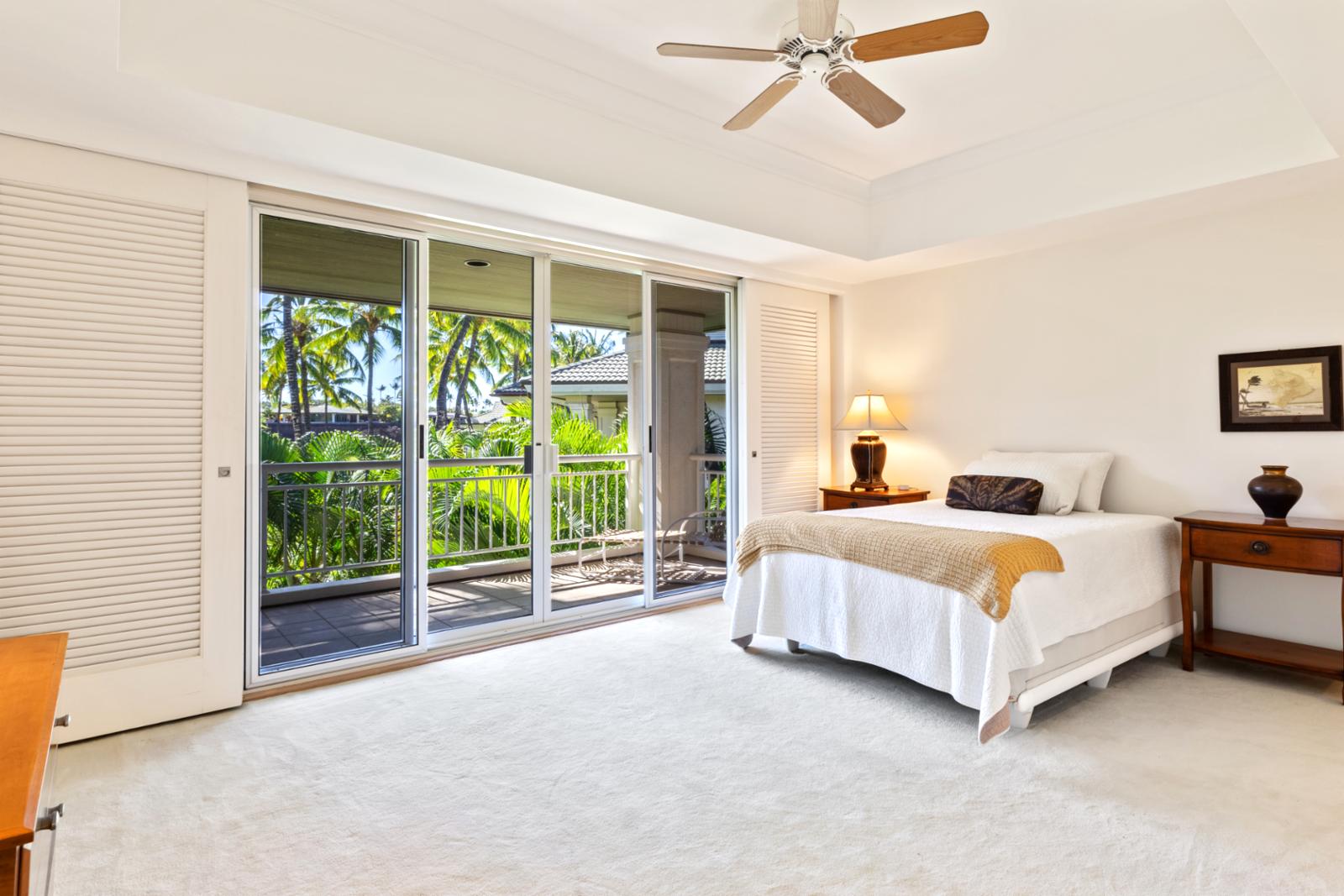 Tropical breezes and plush comforts await—relax on your own private lanai retreat