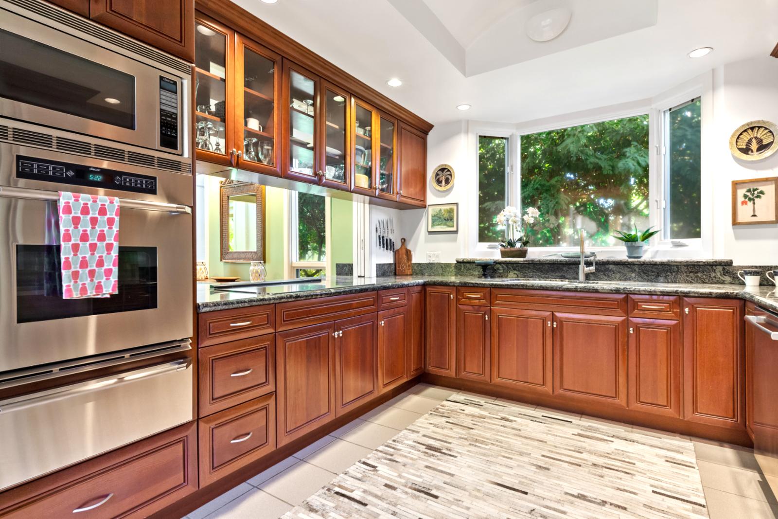 Share fresh flavors and island stories around this beautifully designed kitchen-dining retreat