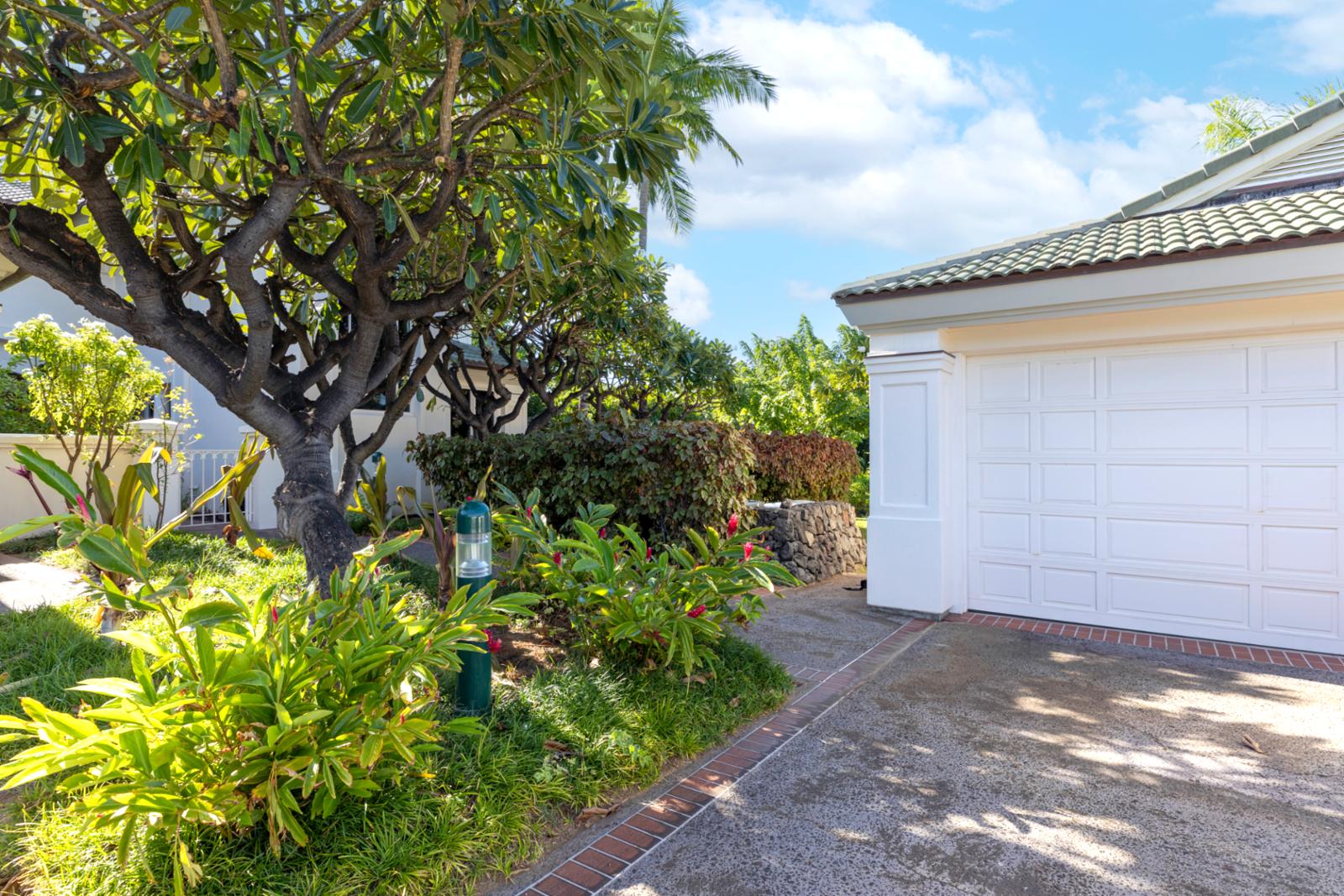 Private entrance and driveway—feel at home from the moment you arrive