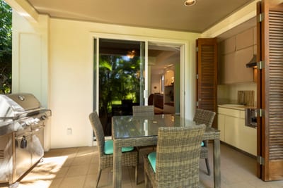 Casual elegance meets tropical charm in this sun-drenched corner made for memory-making
