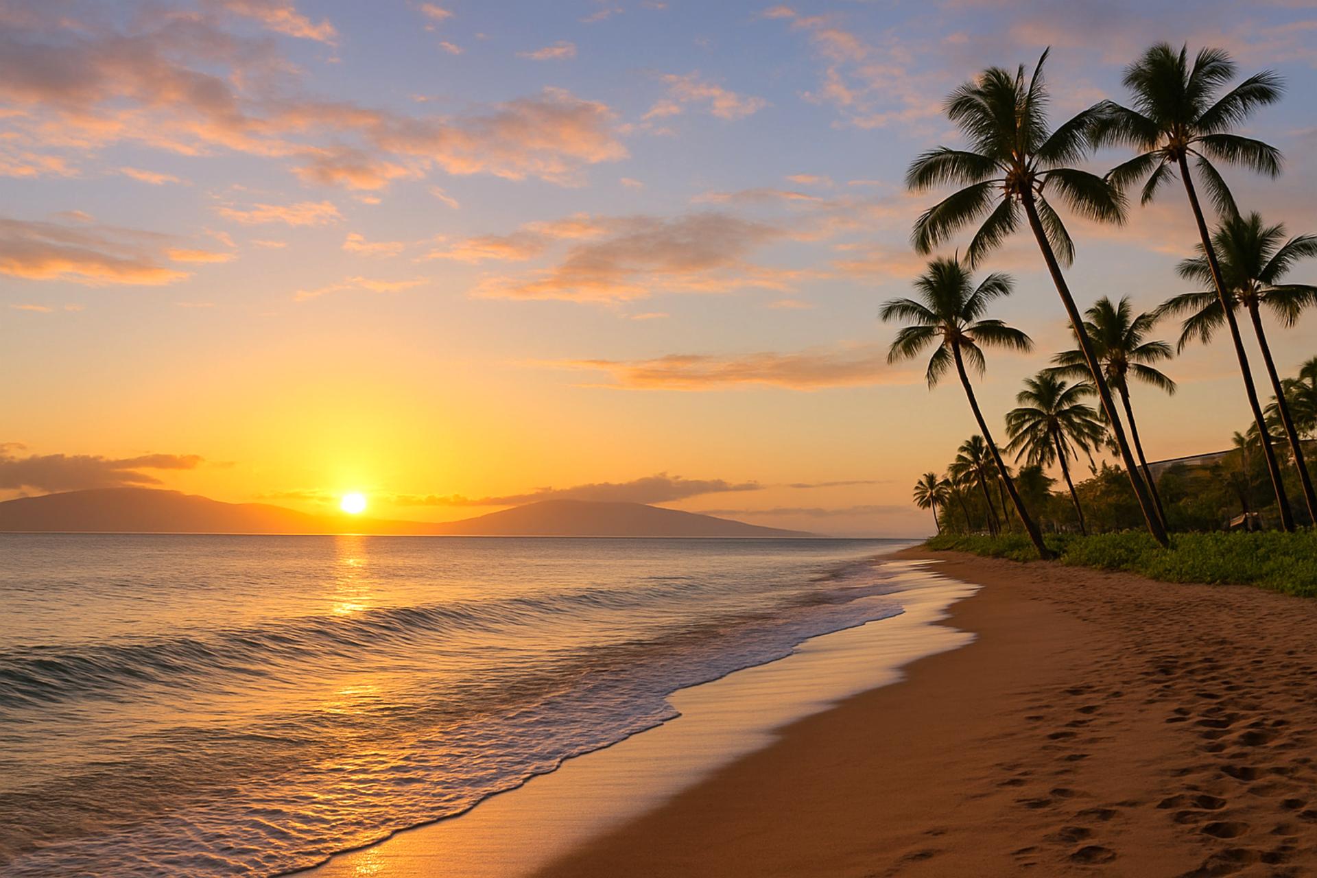 Beachfront haven just steps away with breathtaking sunsets, swaying palms, and golden sands.