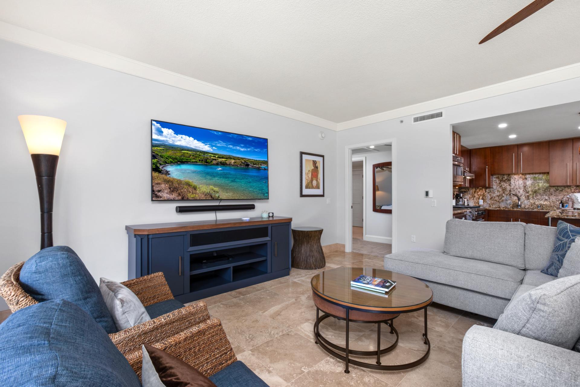 Spacious, comfortable, and perfect for a night in or a lazy morning