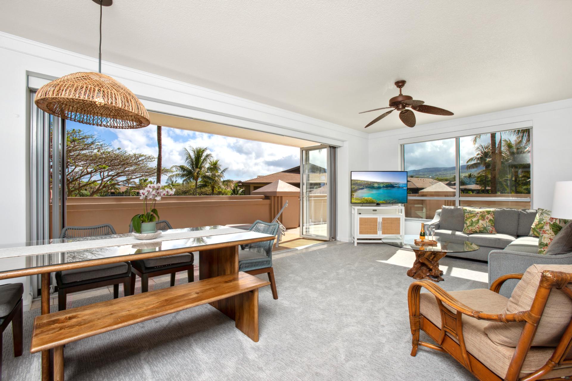 Open-air living blends comfort, nature, and island elegance seamlessly together