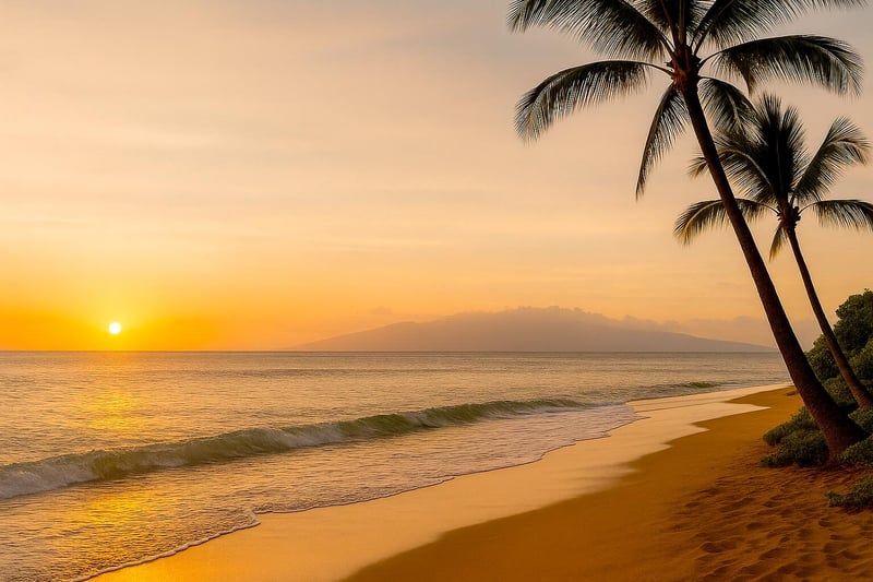 Gorgeous beach and sunset views just steps away from your island oasis