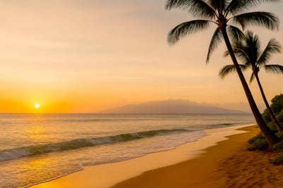 Gorgeous beach and sunset views just steps away from your island oasis HKH-236