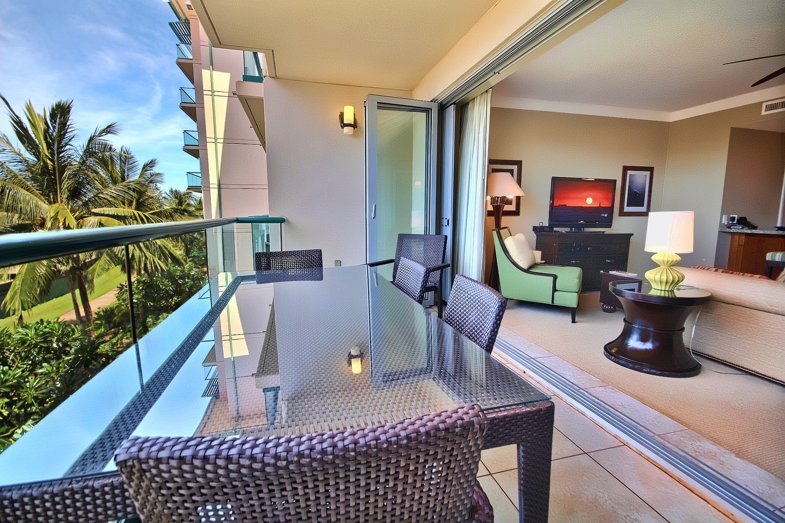 Modern glass meets timeless tropical beauty