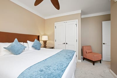 Cozy up here for restful nights or afternoon naps